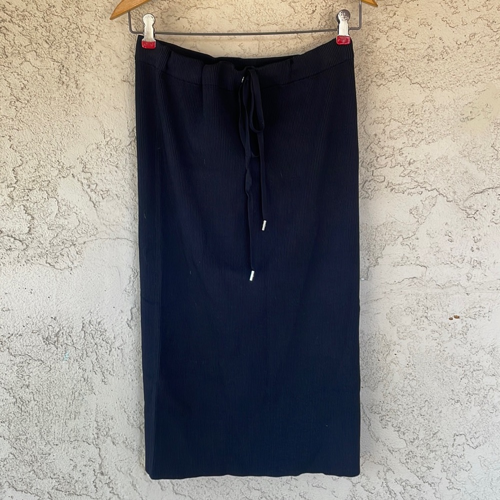 Michael kors ribbed stretch pencil skirt